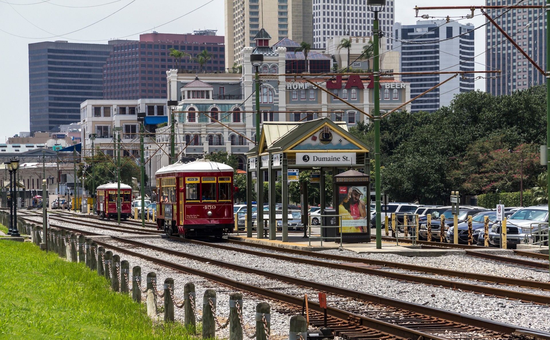 Tram in New Orleans